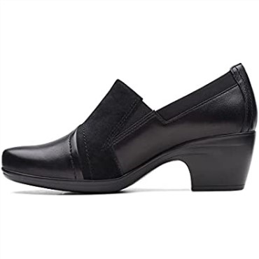 Mocasines Mujer Clarks Emily Step Piel Negra