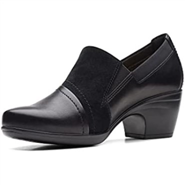 Mocasines Mujer Clarks Emily Step Piel Negra