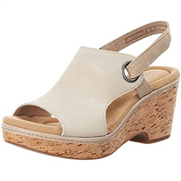 Sandalias Clarks Giselle Sea Para Mujer Sand Suede