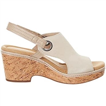Sandalias Clarks Giselle Sea Para Mujer Sand Suede