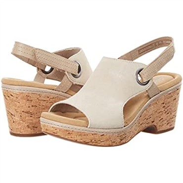Sandalias Clarks Giselle Sea Para Mujer Sand Suede