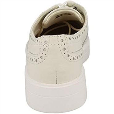 Clarks Mujer Hero Brogue Blanco Cuero Blanco Cuero Blanco