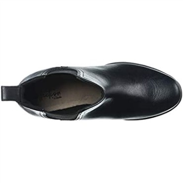 Botas Clarks Mujer Hollis Sun Chelsea Cuero Negro
