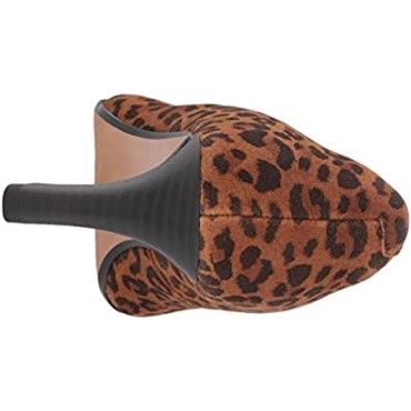 Zapatos De Salón Con Tulipán Illeana De Clarks Para Mujer En Ante De Leopardo Tostado Oscuro