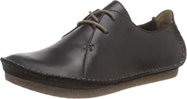 Mocasines Mujer Clarks Janey Mae Negro