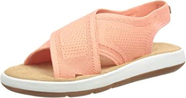 Sandalias Clarks Jemsa Dash Mujer Coral Claro