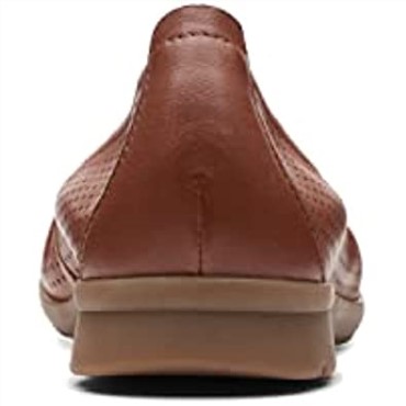 Clarks Jenette Ease Bailarinas Mujer Tan Cuero
