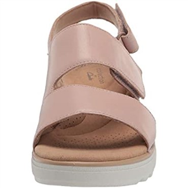 Sandalia Plana Clarks Jillian Perla Mujer