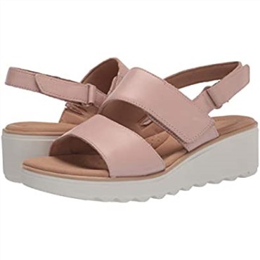 Sandalia Plana Clarks Jillian Perla Mujer