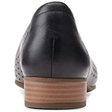 Clarks Juliet Cedar Bailarinas Mujer Negro Cuero