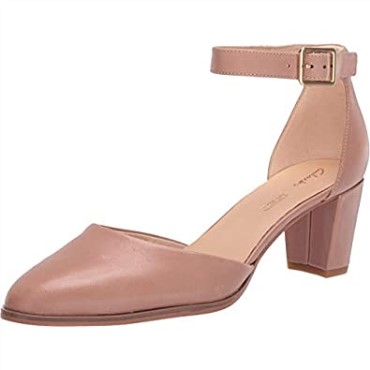 Clarks Mujer Kayl60 Correa Zapatos Piel Praliné