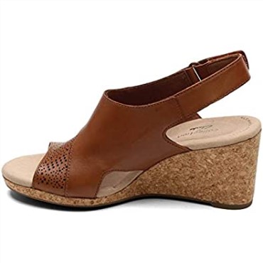 Sandalias De Mujer Clarks Lafley Joy Marrón 10,5 M