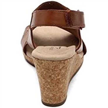 Sandalias De Mujer Clarks Lafley Joy Marrón 10,5 M