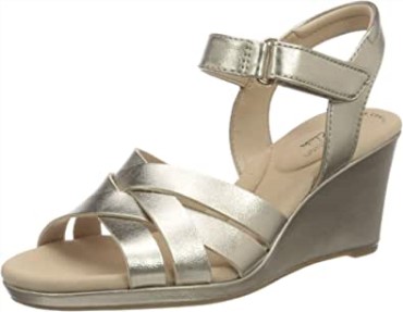 Sandalia Con Tacón Clarks Lafley Leah Para Mujer