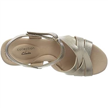 Sandalia Con Tacón Clarks Lafley Leah Para Mujer