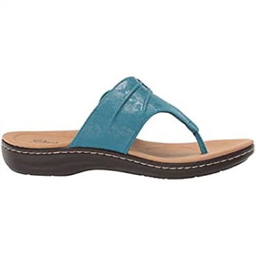 Sandalias Planas Mujer Clarks Laurieann Rae Turquesa Textil
