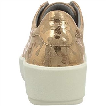 Zapatillas Clarks Layton Pace Mujer Oro Rosa Ante Interes
