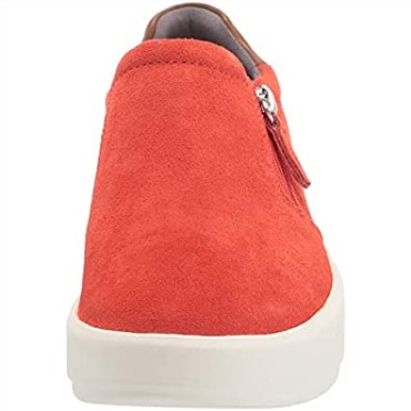 Zapatilla Clarks Layton Step Para Mujer Ante Naranja Brillante
