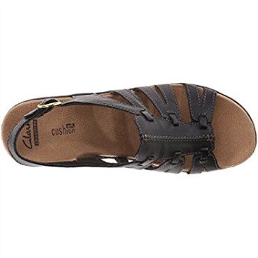 Sandalia Mujer Clarks Lexi Marigold Q Piel Negra