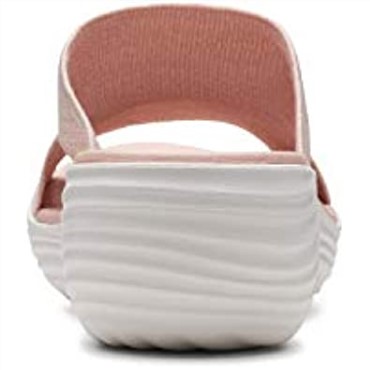 Sandalia Mujer Clarks Marcoral Punto Rosa Claro