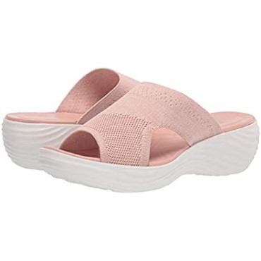 Sandalia Mujer Clarks Marcoral Punto Rosa Claro