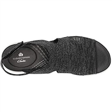 Sandalia Marsail Clarks Mujer Punto Negro