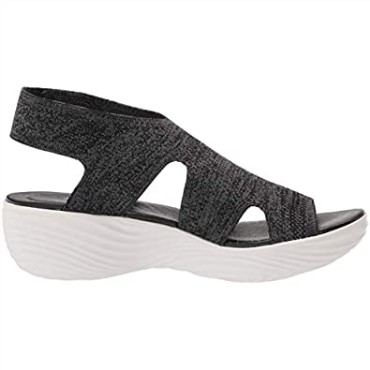 Sandalia Marsail Clarks Mujer Punto Negro