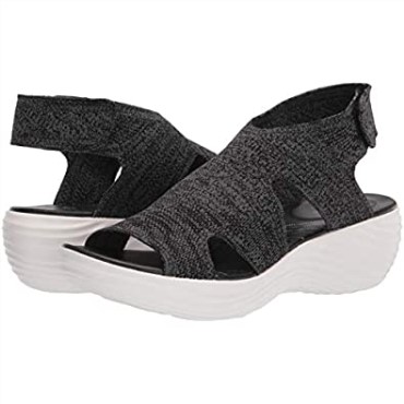 Sandalia Marsail Clarks Mujer Punto Negro