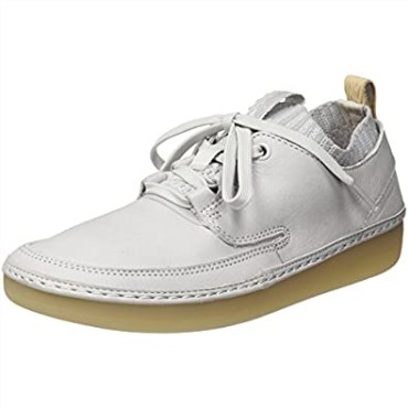Zapatillas Bajas Mujer Clarks Nature Iv Azul Hielo Azul Cuero