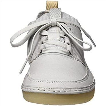 Zapatillas Bajas Mujer Clarks Nature Iv Azul Hielo Azul Cuero