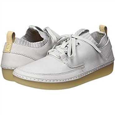 Zapatillas Bajas Mujer Clarks Nature Iv Azul Hielo Azul Cuero
