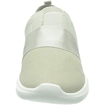 Deportivas Mujer Clarks Nova Lumis Champán Metalizado Textil