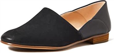 Mocasines Mujer Clarks Pure Tone Flat Negro