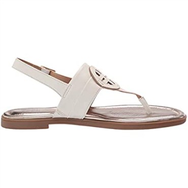 Sandalias Planas Mujer Clarks Reyna Glam Sintético Blanco