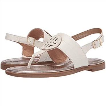 Sandalias Planas Mujer Clarks Reyna Glam Sintético Blanco
