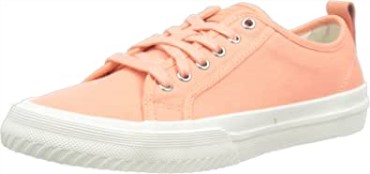 Zapatillas Clarks Mujer Roxby Lace Lona Coralina