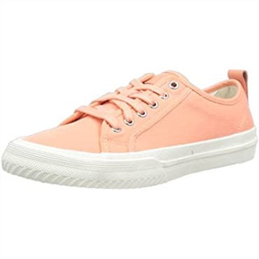 Zapatillas Clarks Mujer Roxby Lace Lona Coralina