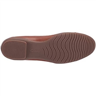 Clarks Sara Orchid Bailarinas Mujer Cuero Caramelo