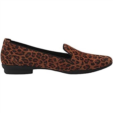 Mocasines Clarks Sara Poppy Para Mujer Con Estampado De Leopardo