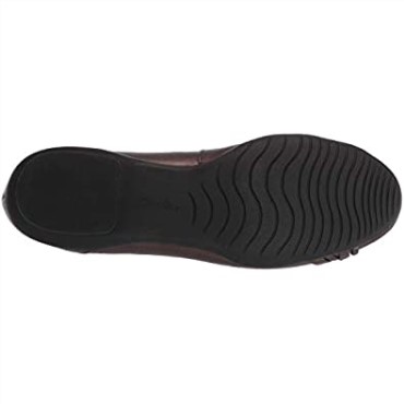 Clarks Sara Tulip Bailarinas Mujer Cuero Metalizado