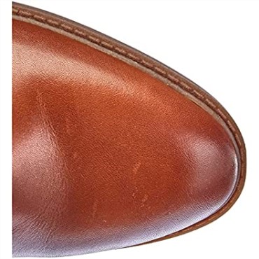 Botines Mujer Clarks Scene Strap Cuero Caramelo