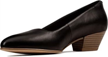 Zapato De Salón Clarks Sense 35 Para Mujer Negro