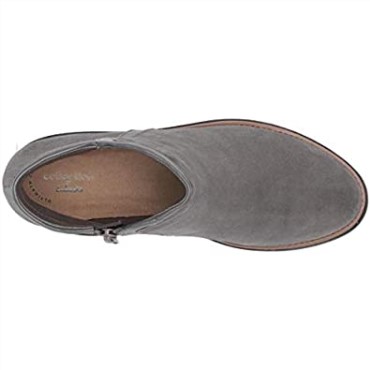 Clarks Sharon Heights Fashion Boot Mujer Ante Gris