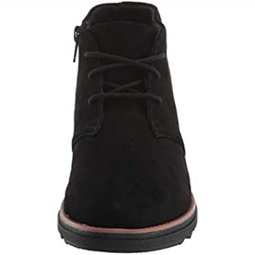 Botines Clarks Mujer Sharon Hop Ante Negro