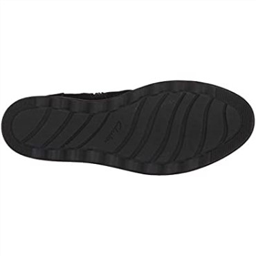 Botines Clarks Mujer Sharon Hop Ante Negro