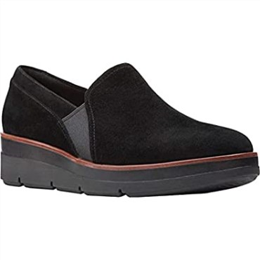 Clarks Shaylave Slip En Ante Negro Para Mujer