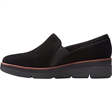 Clarks Shaylave Slip En Ante Negro Para Mujer