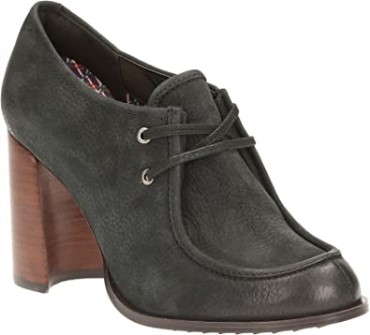 Zapato Mujer Clarks Cass Day Negro Nubuck