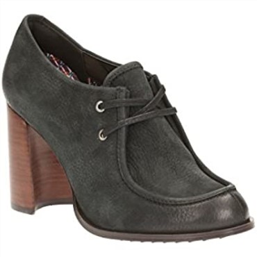 Zapato Mujer Clarks Cass Day Negro Nubuck