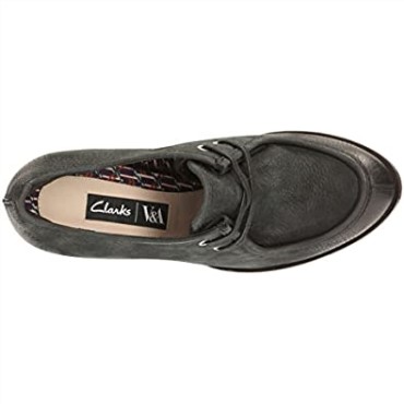 Zapato Mujer Clarks Cass Day Negro Nubuck